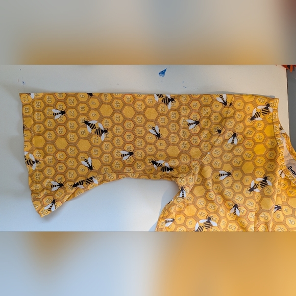 Yellow Bee Pattern Dress - Picture 3 of 4